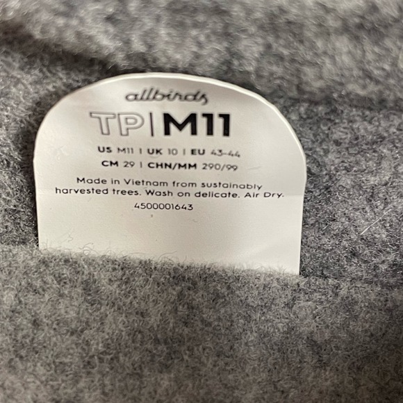 Allbirds Tree Piper Men’s Peach Casual Sneakers‎ Size 11 NWOT Lightweight - Picture 8 of 9